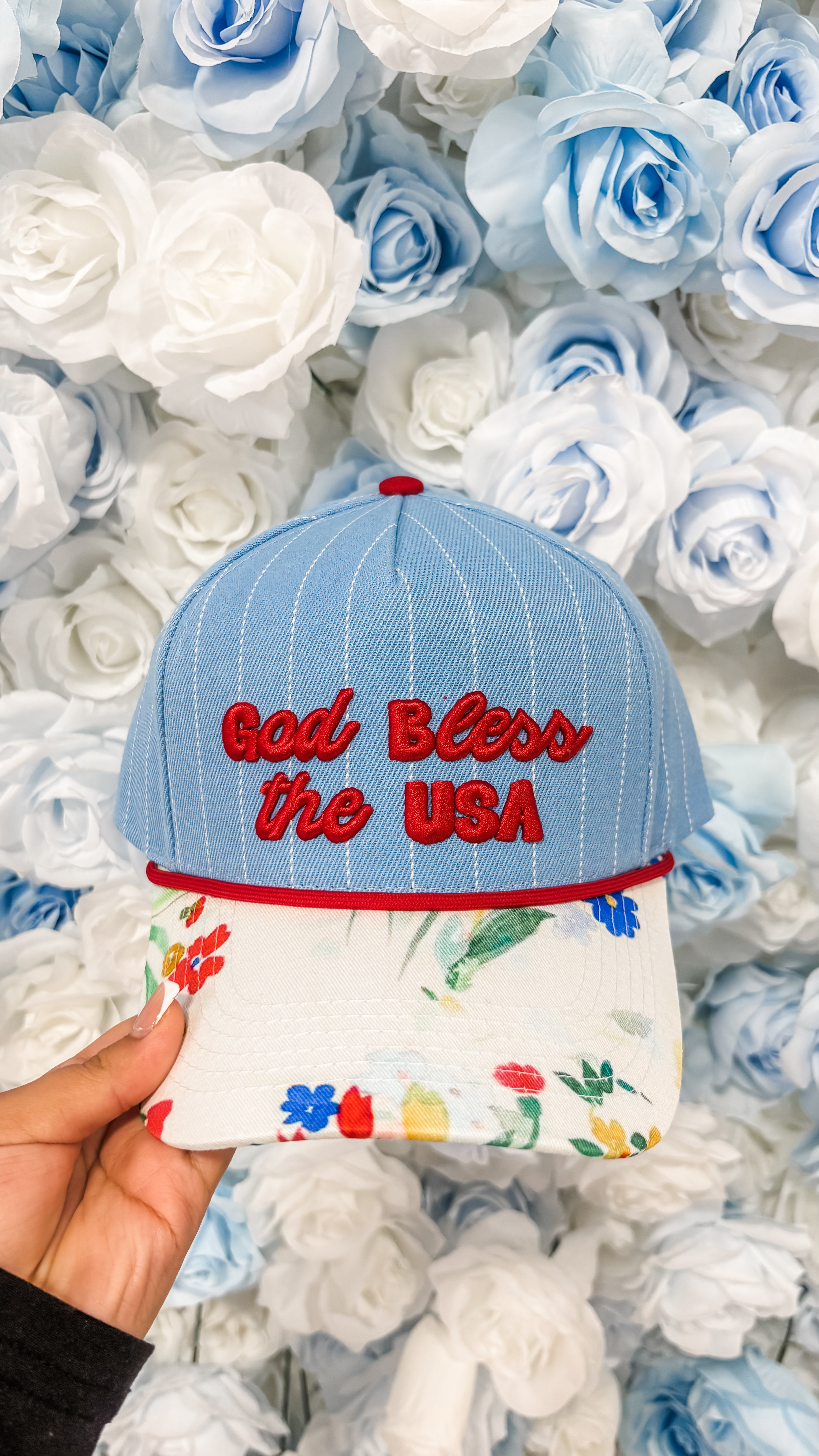 God Bless USA Hat