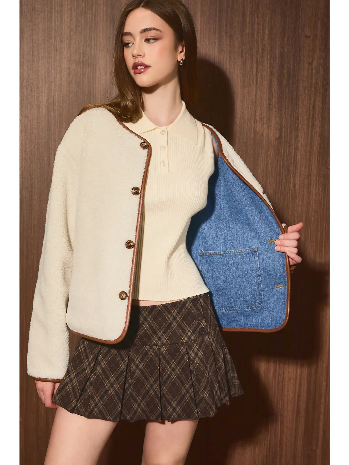 Reversible Denim Jacket