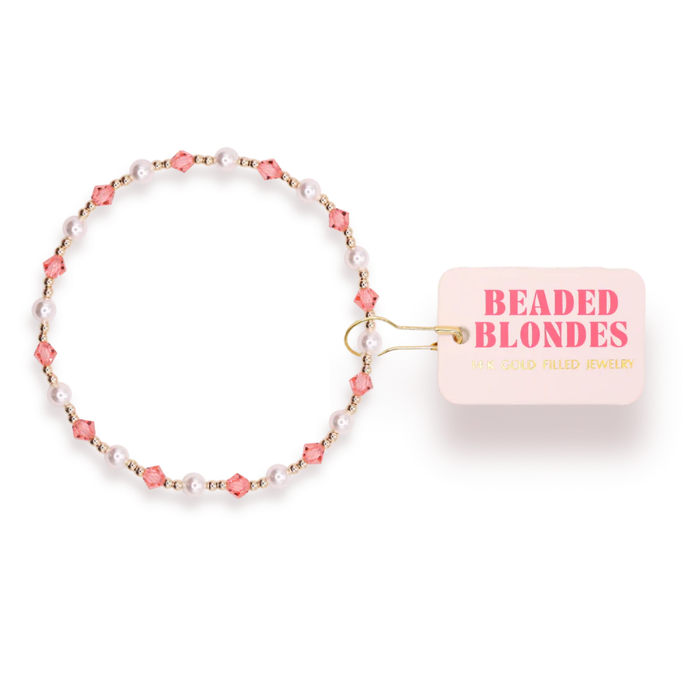 Pink Pearl Bracelet