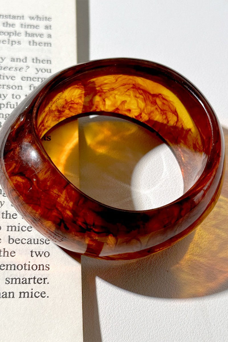 Geometric Resin Bangles