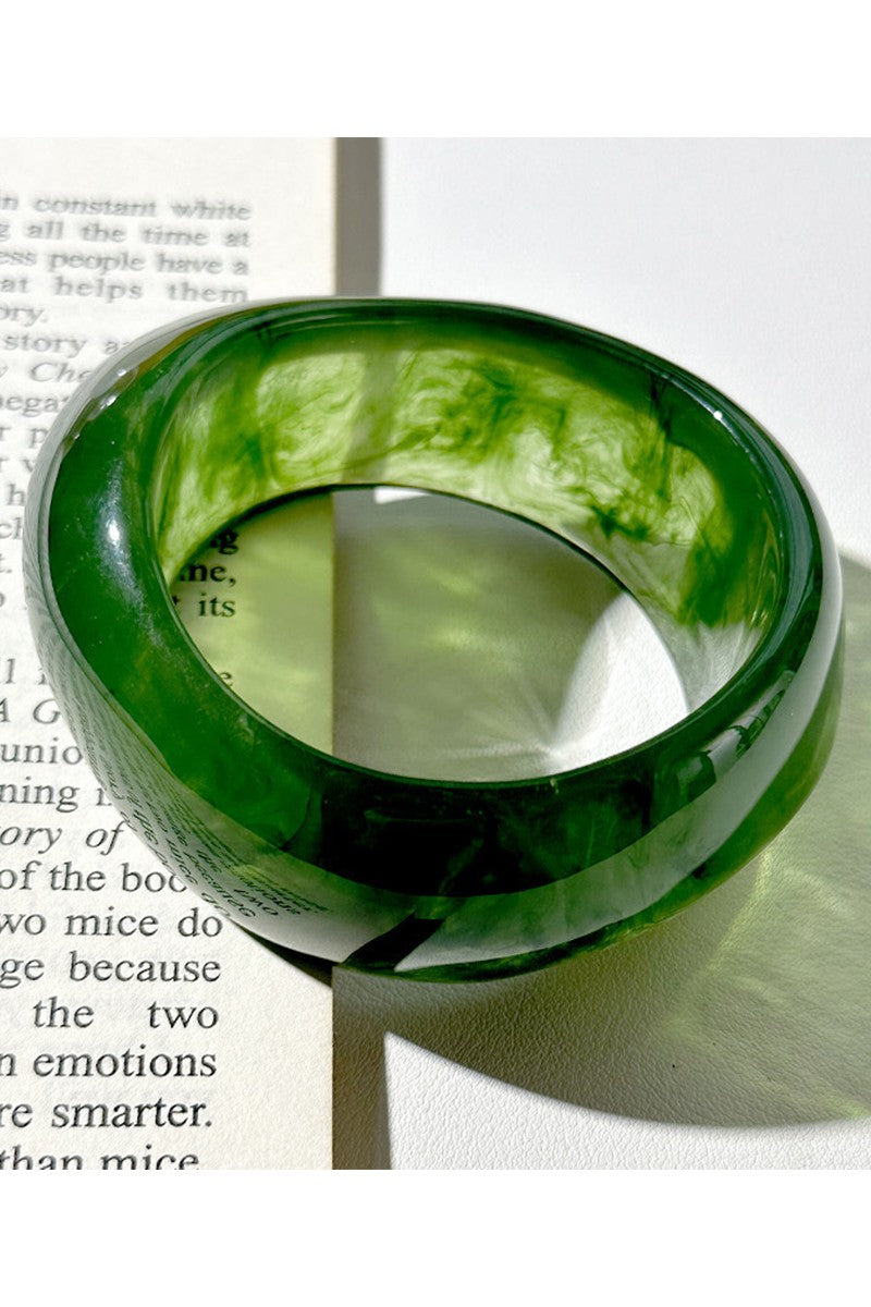 Geometric Resin Bangles