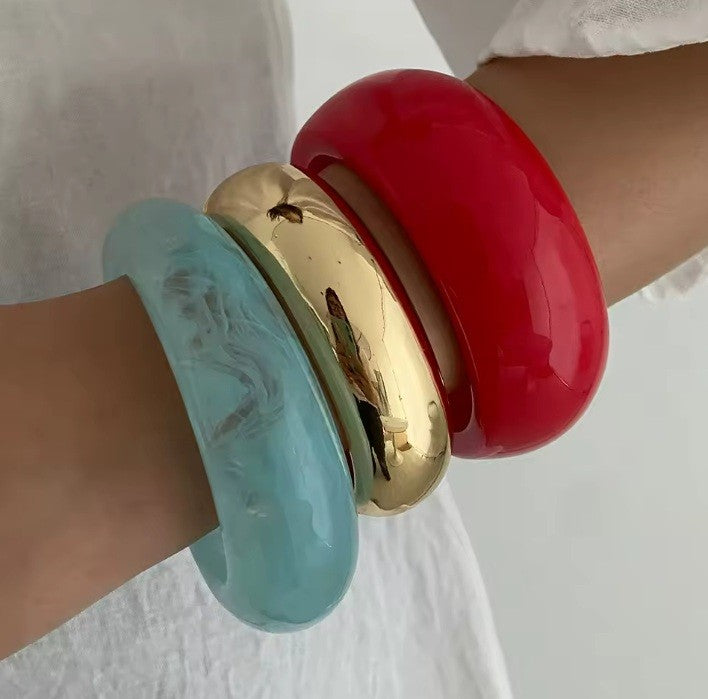 Marble Acrylic Bangles