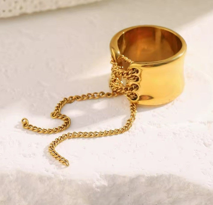 Lace Up Ring