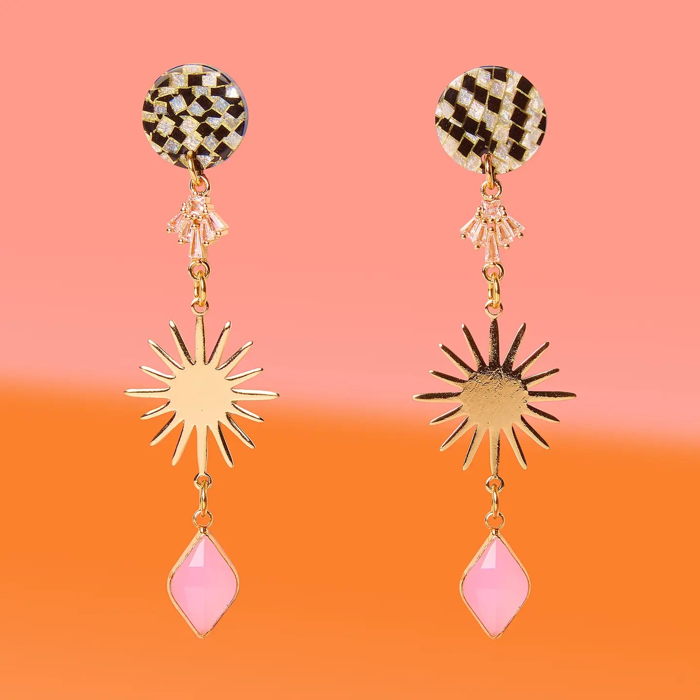 Glam On Edge Earrings