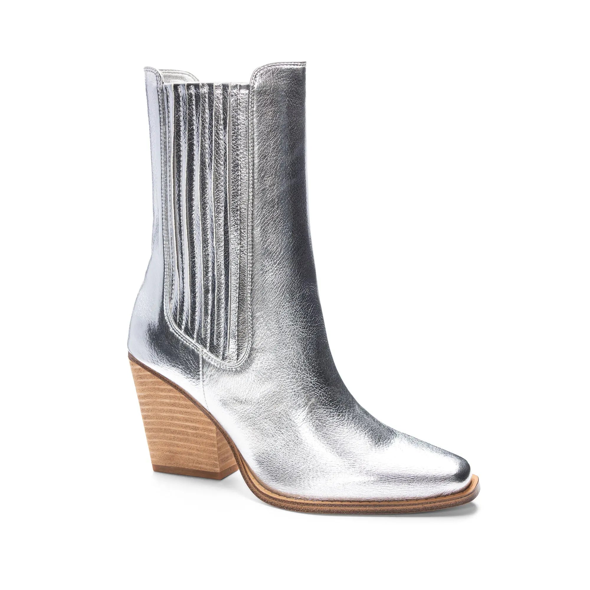 Metallic Boots