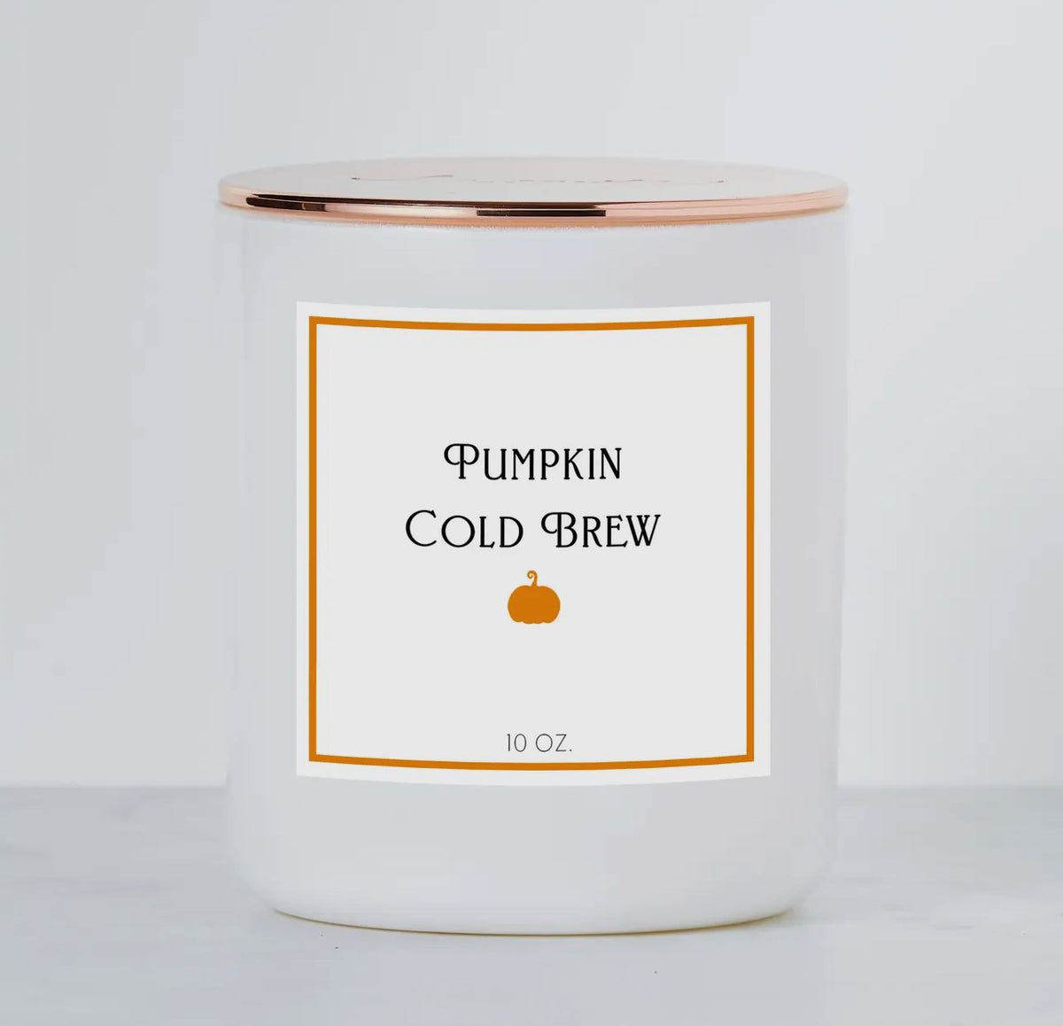 Pumpkin Cold Brew Candle