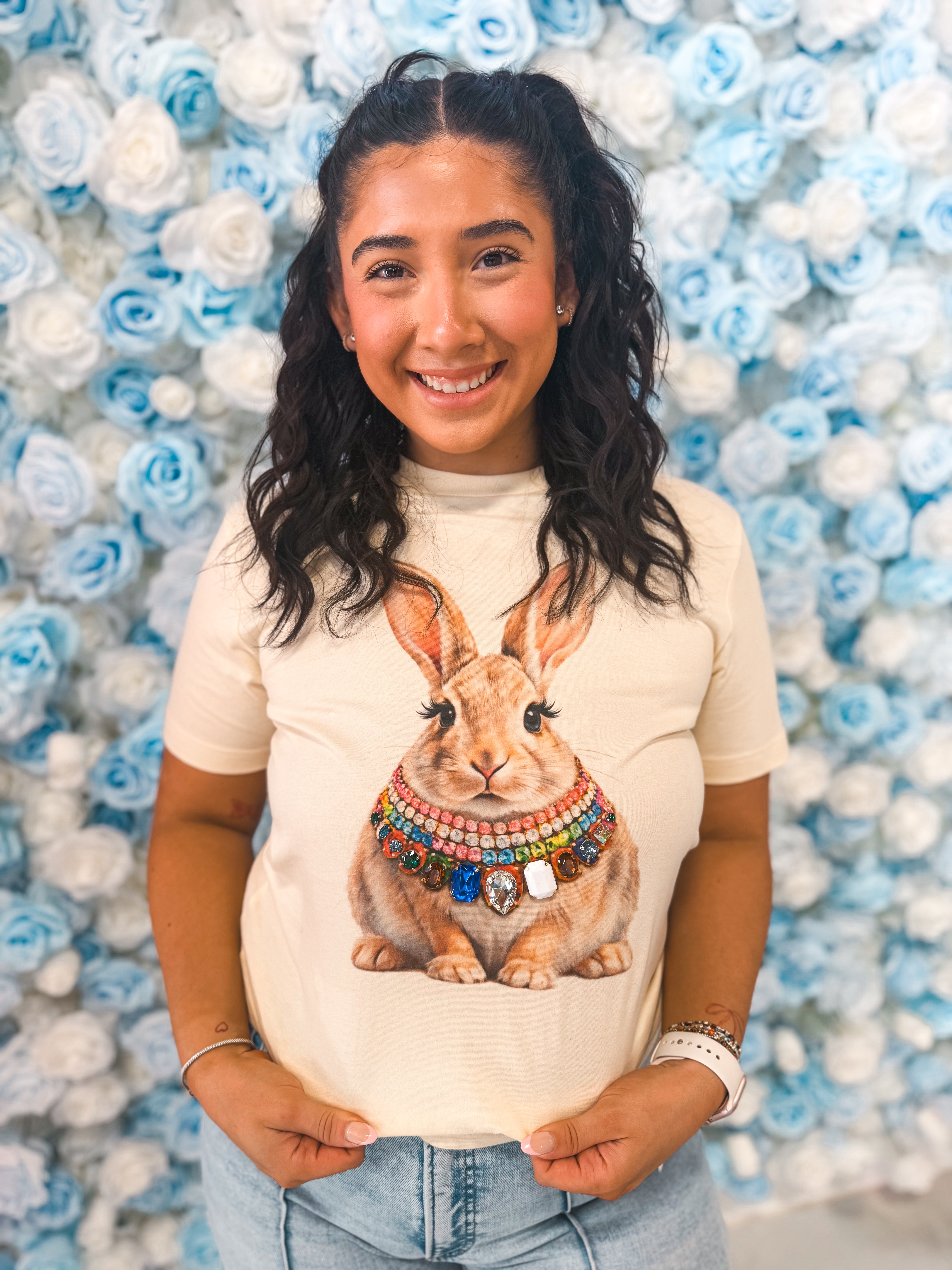 Jeweled Bunny Tee