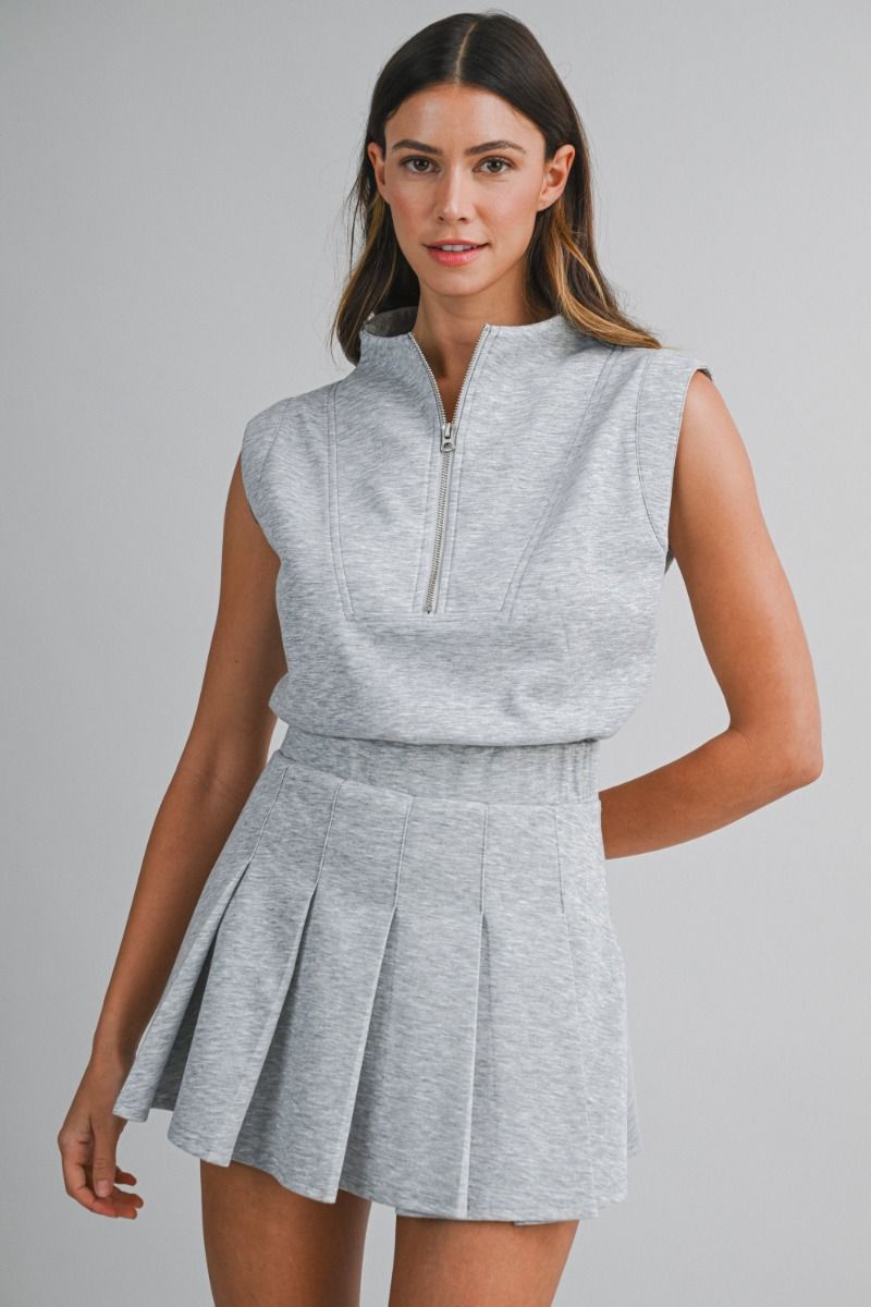 Cristal Romper - Grey